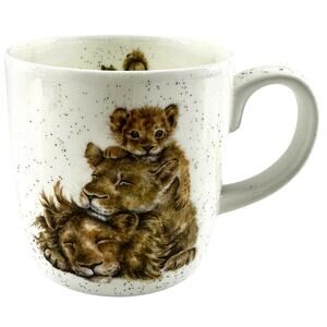 Family Pride Royal Worcester Mug Lion family 14oz